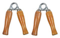 Fit Div Hand Gripper Forearm Exerciser Wrist (Two Piece) Fitness Wooden Hand Grip,Hand Gripper,Grip Strength Trainers (Colour Ma