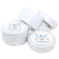 CRS Cross Figure Skate Tape. 3/4 Inch Wide White. Protection for Leather Figure Skates. White and Shiny Skate Boots - No Need fo