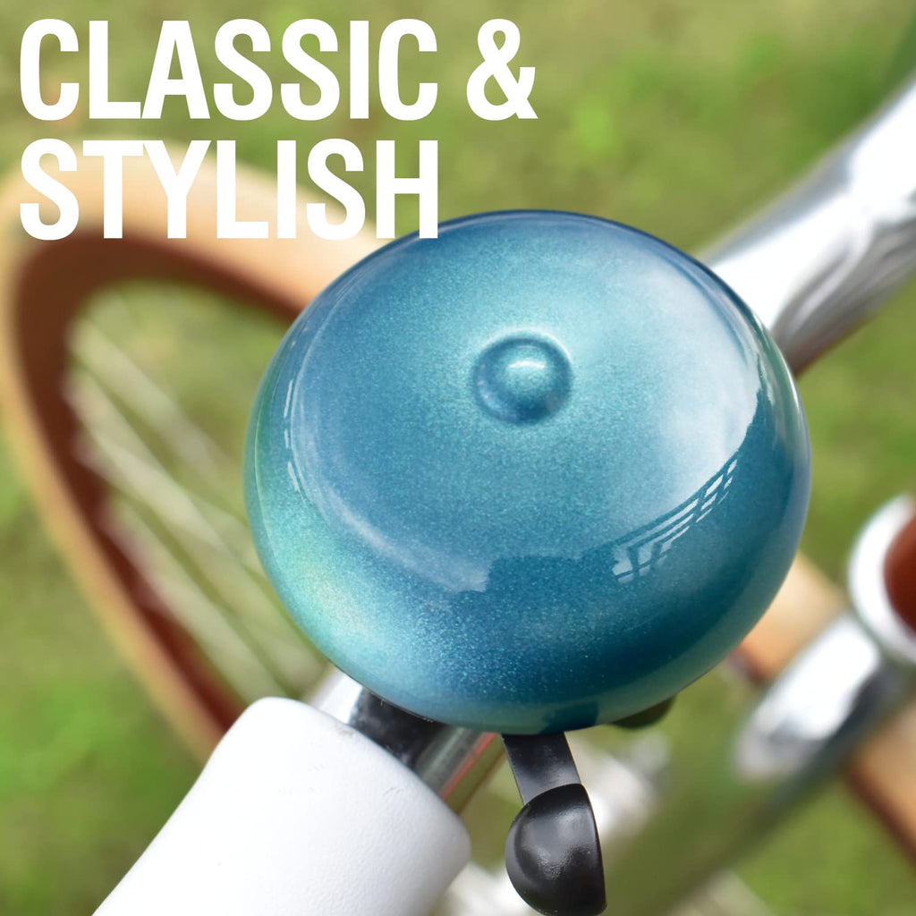 Marque Bike Bell For Adults & Kids - Nice, Loud, Crisp Ding Sound Bicycle Bell - Must Have Bicycle Accessories For Mountain Mtb,