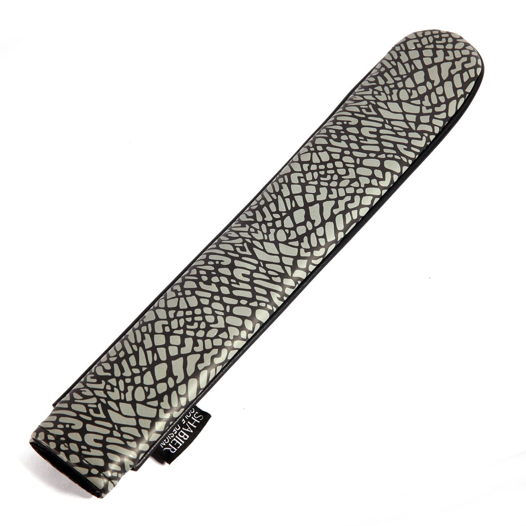 Shabier Pu Leather Waterproof Golf Alignment Stick Cover Club Protector Holds Sticks (Elephant Skin Pattern)