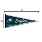 Rico Industries Nfl Football Philadelphia Eagles Classic 12'' X 30'' Felt Wall D  Cor Pennant - Great For Home/Bed Room/Man Cave