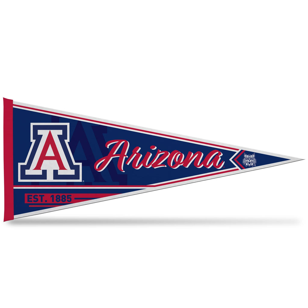 Rico Industries Ncaa Arizona Wildcats Classic 12'' X 30'' Felt Wall D  Cor Pennant - Great For Home/Bed Room/Man Cave D  Cor