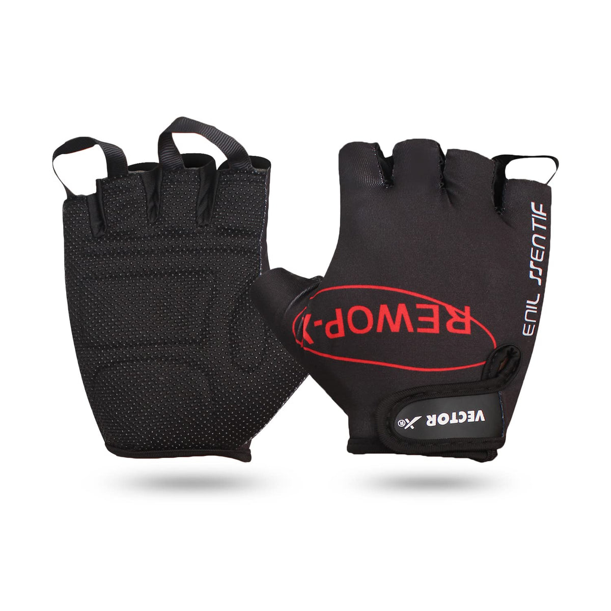 Vector X GVX300 Fingerless Fitness Gloves Sports Glove for Men&Women Workout, Accessories,for Workout Sport Glove,Grip Gloves,M