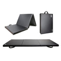 Ritfit Upgraded Folding Exercise Mat, 2 Inch Thick Gymnastics Mat 3X6,4X8,4X10 With Carrying Handles For Yoga, Mma, Stretching, 