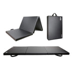 Ritfit Upgraded Folding Exercise Mat, 2 Inch Thick Gymnastics Mat 3X6,4X8,4X10 With Carrying Handles For Yoga, Mma, Stretching, 