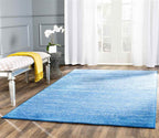 Safavieh Adirondack Collection 3 X 5 Light Blue  Dark Blue Adr113F Modern Ombre Non-Shedding Living Room Bedroom Accent Rug