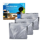 Camco Toilet Waste Bags -Durable Double Bag Design Is Leak-Proof, Inner Bag Gels Any Liquid, Great For Camping, Hiking And Hunti