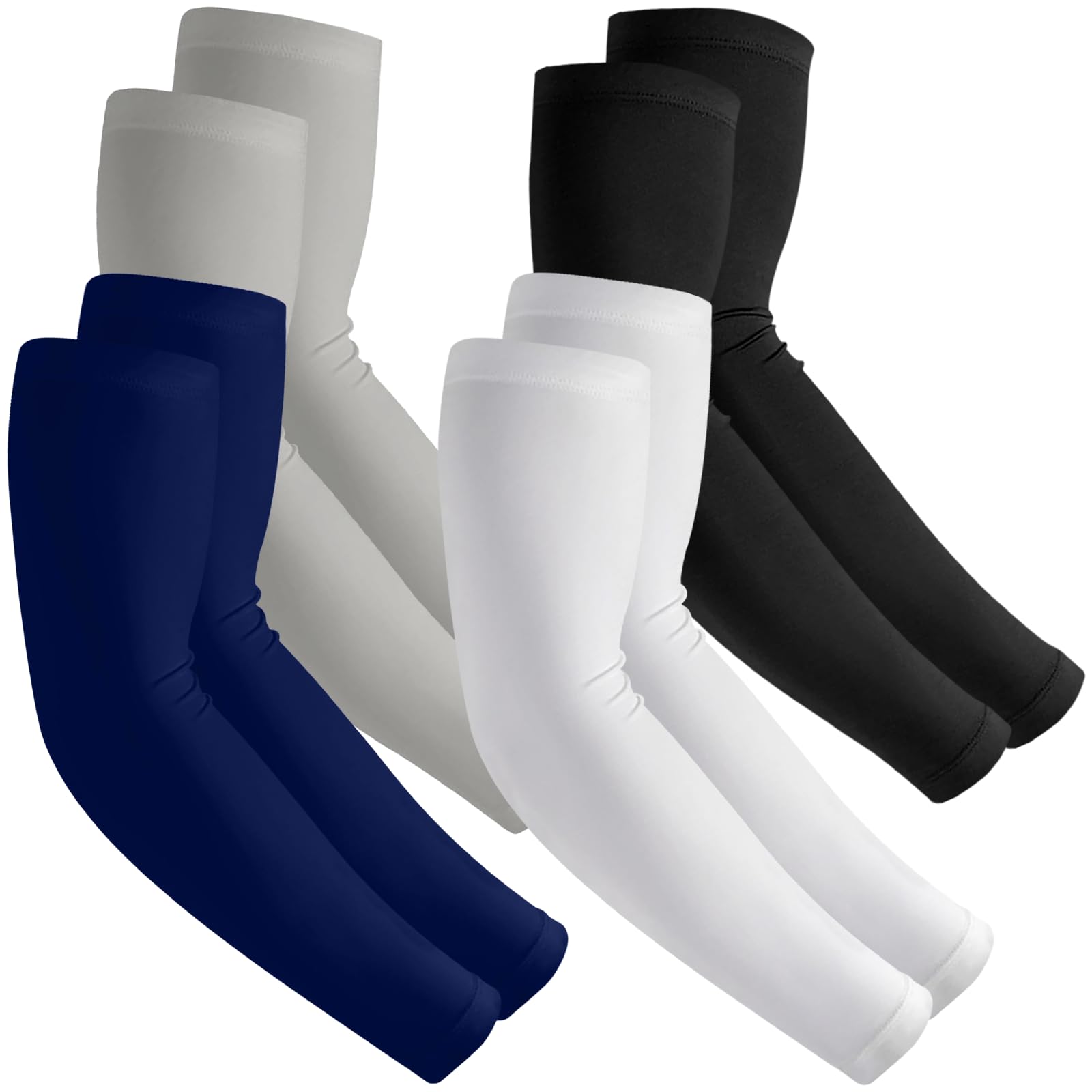 Egoflex Arm Sleeves For Men And Women Compression Uv Sun Protection Tattoo Cover Up Baseball Basketball Football Golf Running (1