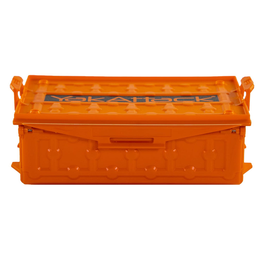 Yakattack Tracpak Stackable Storage Box - Yakattack Orange | Kayak Fishing Gear Storage | Fits Geartrac & Mightymount | Kayak Ac