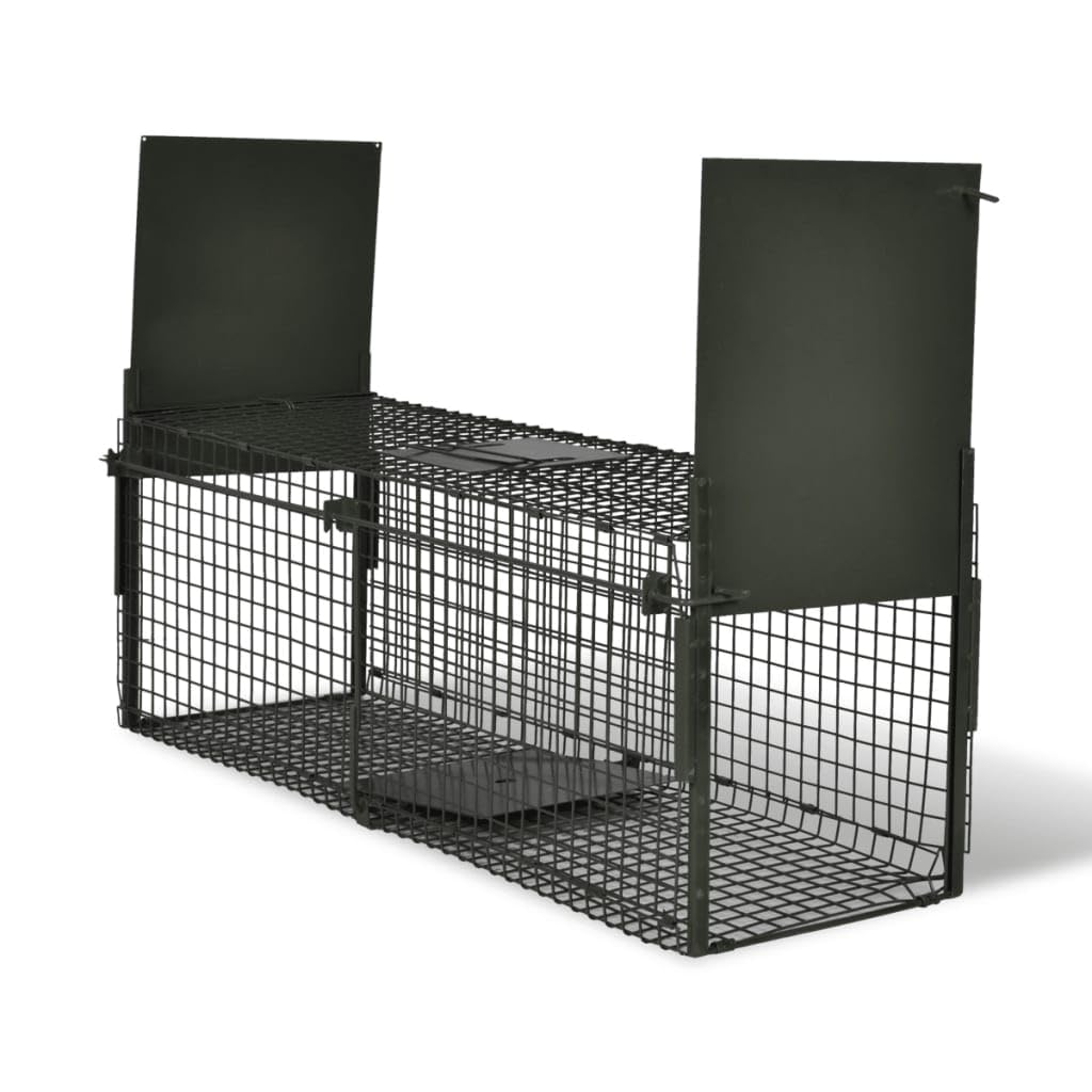 vidaXL Life Trap Mesh with 2 Doors in Green-New Condition