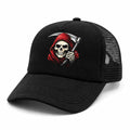 Top Trick Mesh Baseball Cap Trucker Hat Half Net Adjustable Cap For Men & Women | Lightweight Breathable Unisex Hat For Sun Prot