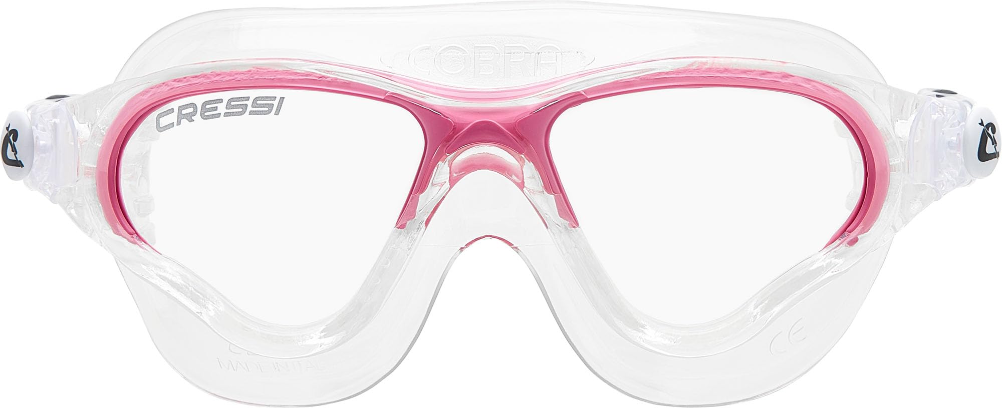 Cressi Cobra, Clear/Pink, Clear Lens