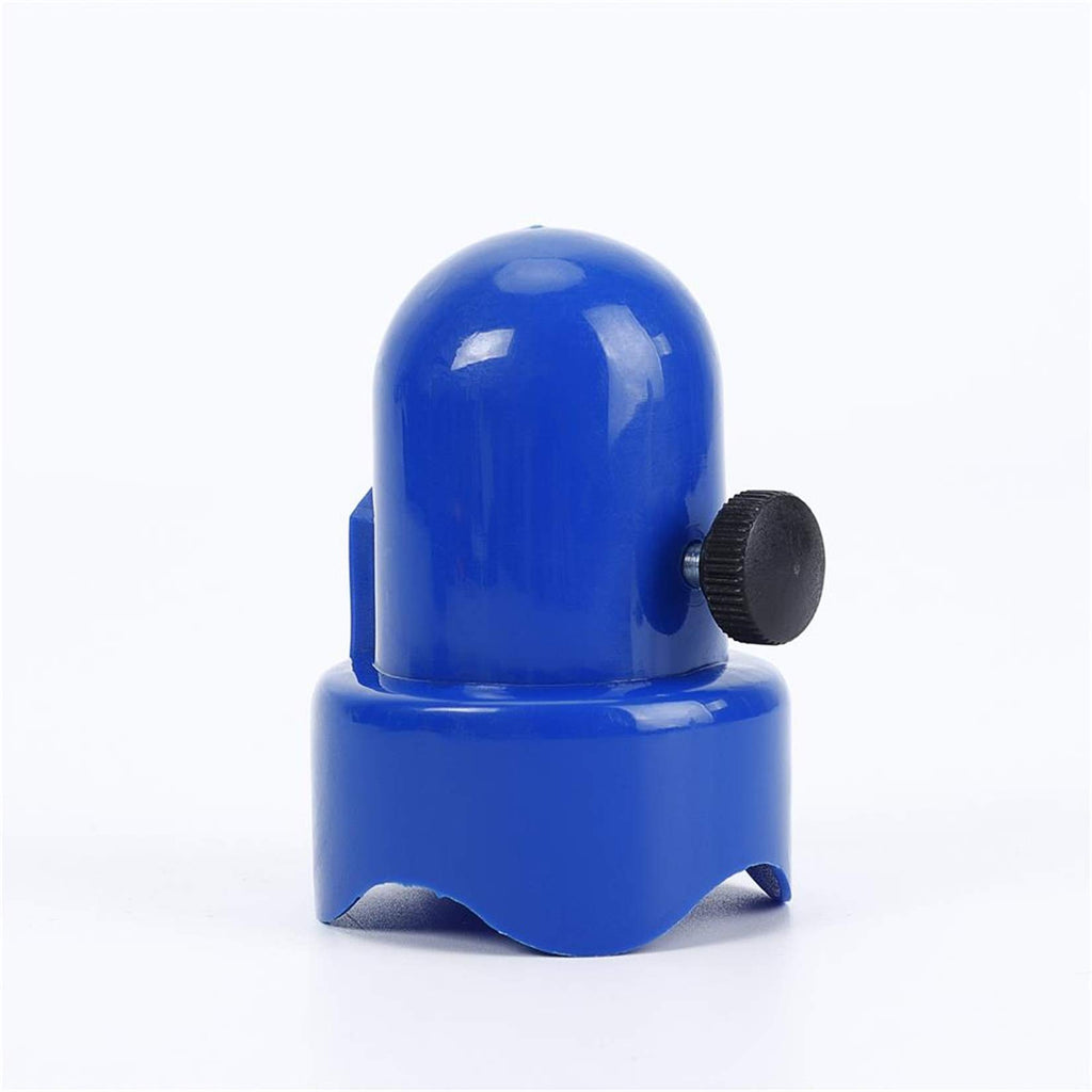 Ziziland 1.5'' Diameter Trampoline Enclosure Pole Cap With Screw Thumb, 8 Pieces, Blue