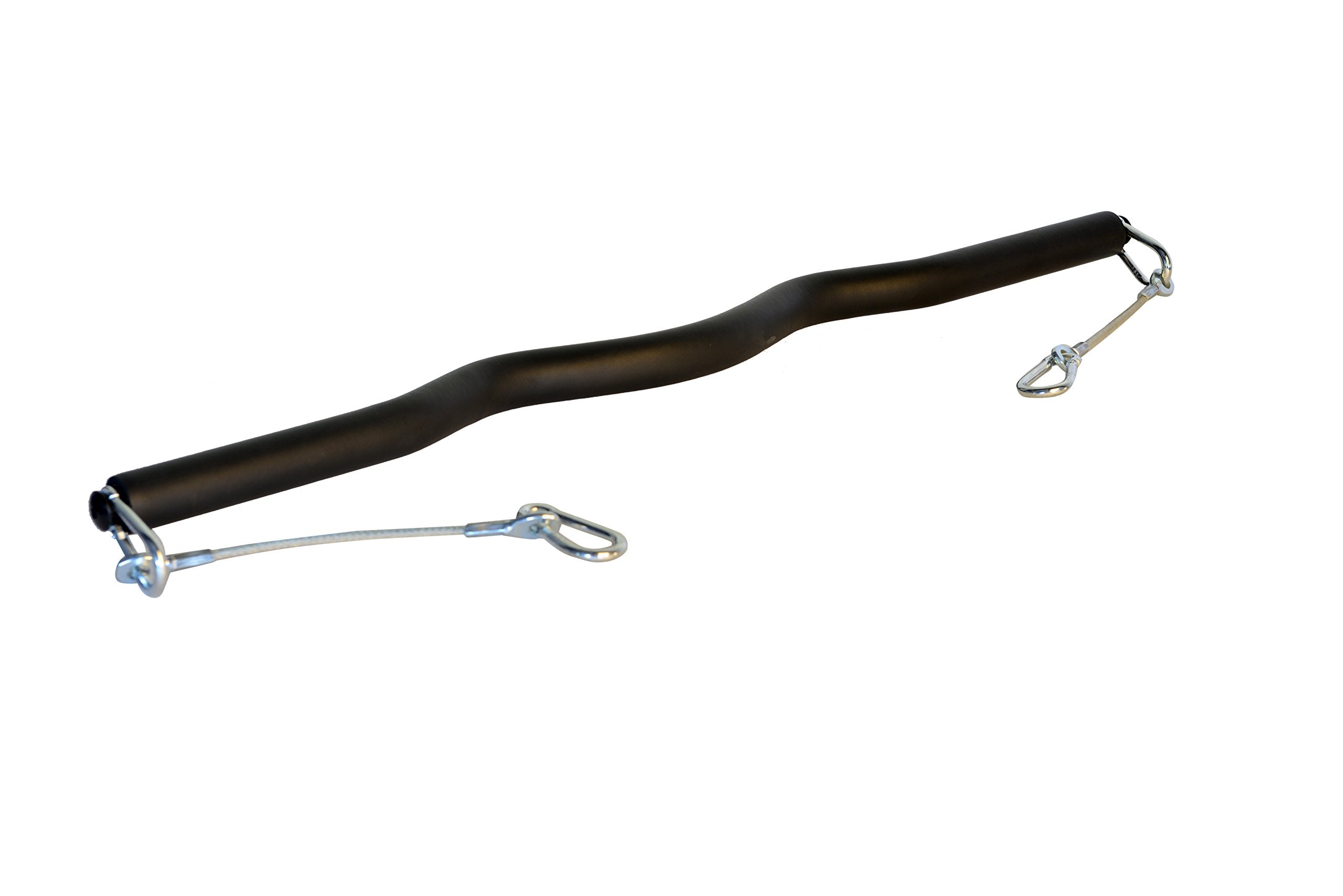 Gr8Flex Ez Curl Bar - Heavy Weight Training Accessory Designed To Fit On Total Trainer, Bowflex, And Home Fitness Gym Equipments