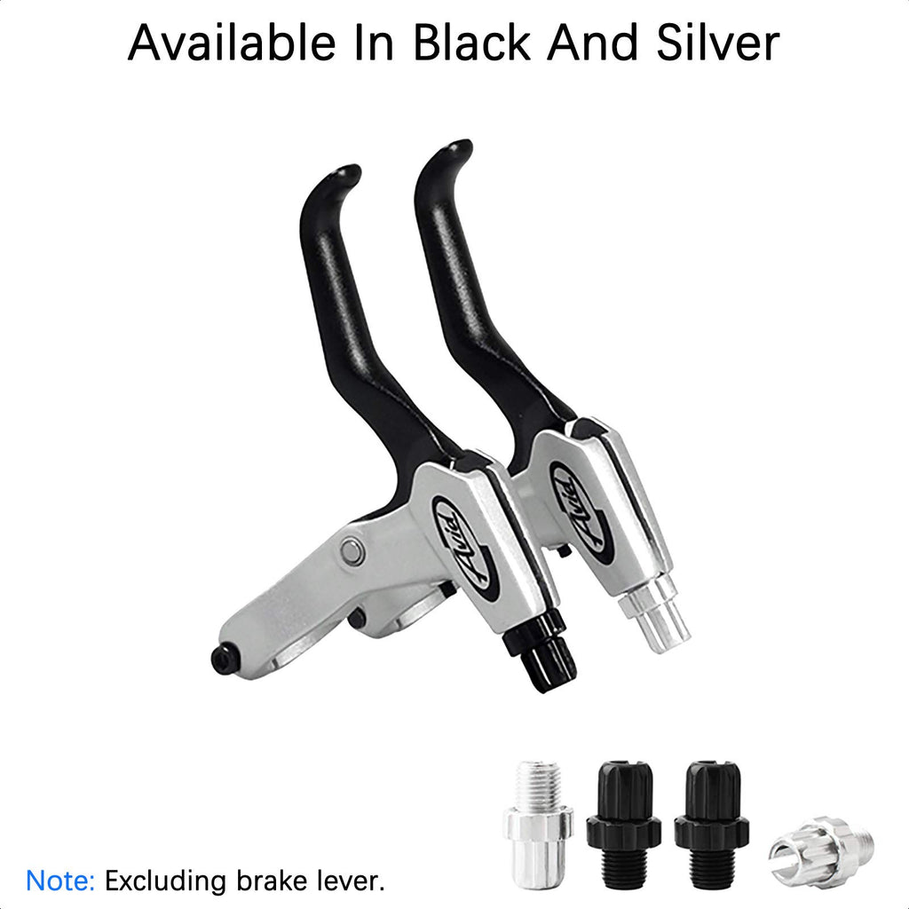 Aleoed Black/Silver Bicycle M10 Brake Cable Handle Lever Adjusting Screws Fastener Bolt 10Mm Brake Accessorie For Mountain Road