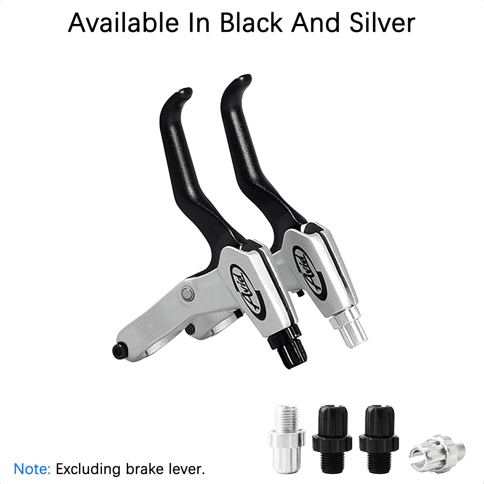 Aleoed Black/Silver Bicycle M10 Brake Cable Handle Lever Adjusting Screws Fastener Bolt 10Mm Brake Accessorie For Mountain Road