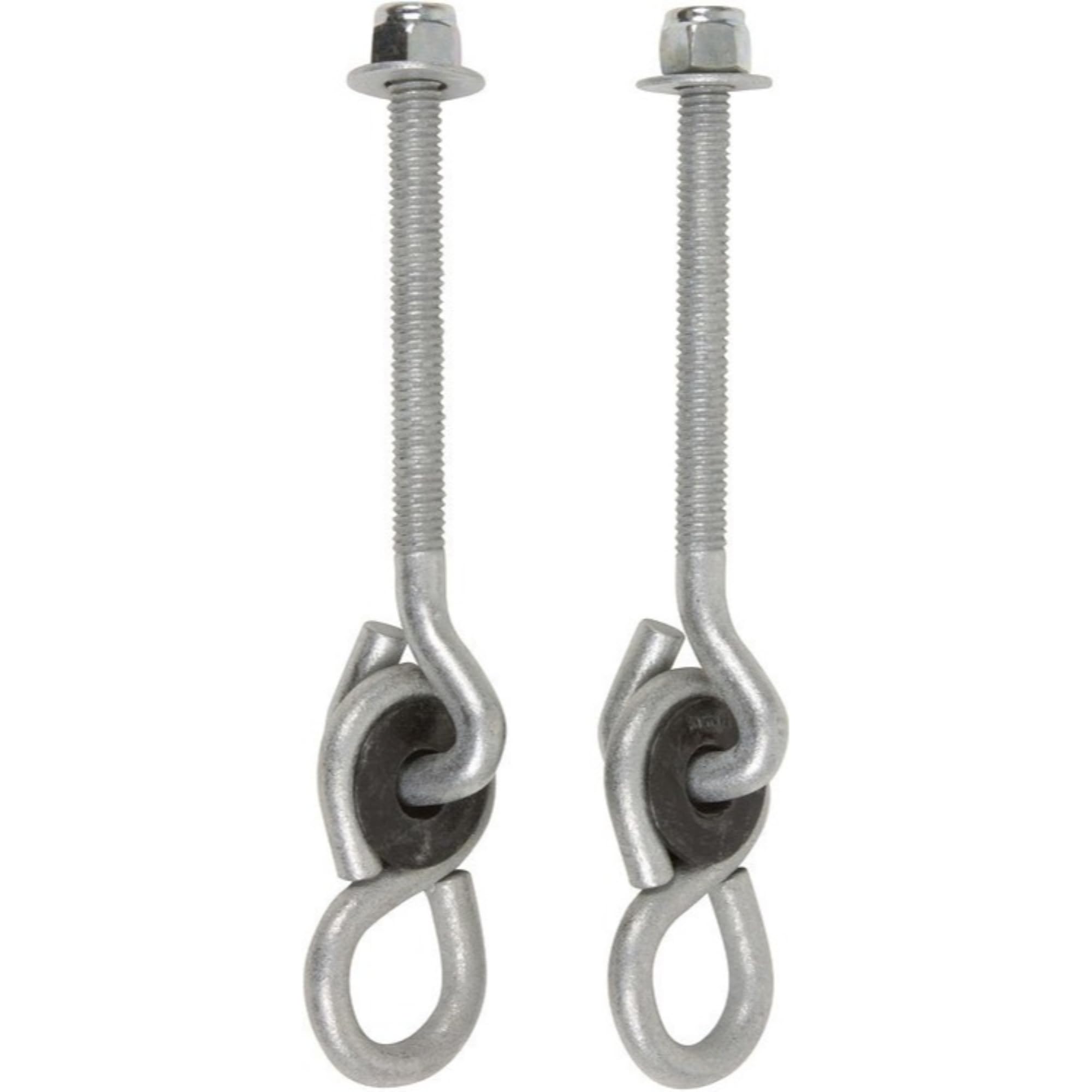 Swing Set Stuff Inc. 4 x 3/8 Nylon Bushing Swing Hanger (Pair) with SSS Logo Sticker