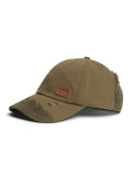 Jack & Jones Men Green Dual Ripped Baseball Cap