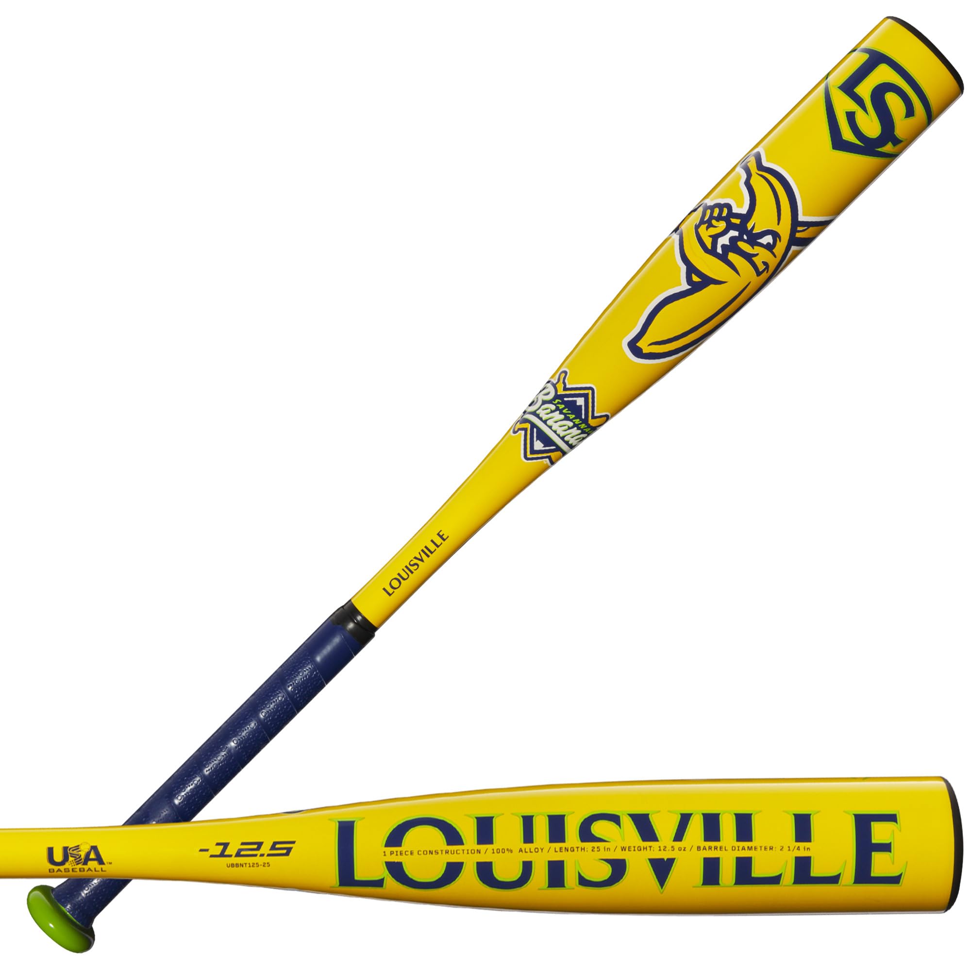 Louisville Slugger 2025 Savannah Bananas (-12.5) Tee Ball Bat - 25/12.5 oz