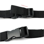 Cosmos Pack Of 2 Black Color Mattress Backpack Sleeping Bag Straps For Outdoor Activities
