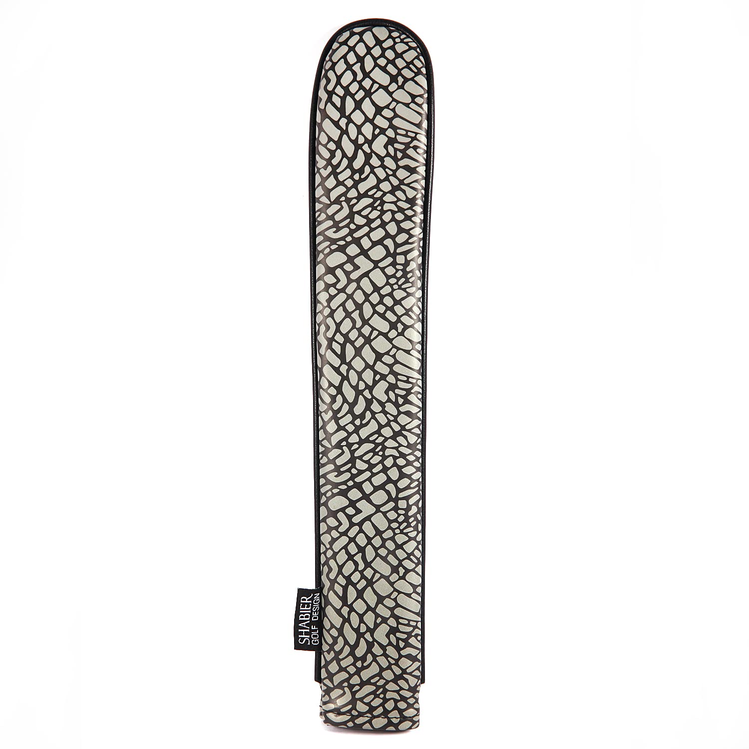 Shabier Pu Leather Waterproof Golf Alignment Stick Cover Club Protector Holds Sticks (Elephant Skin Pattern)