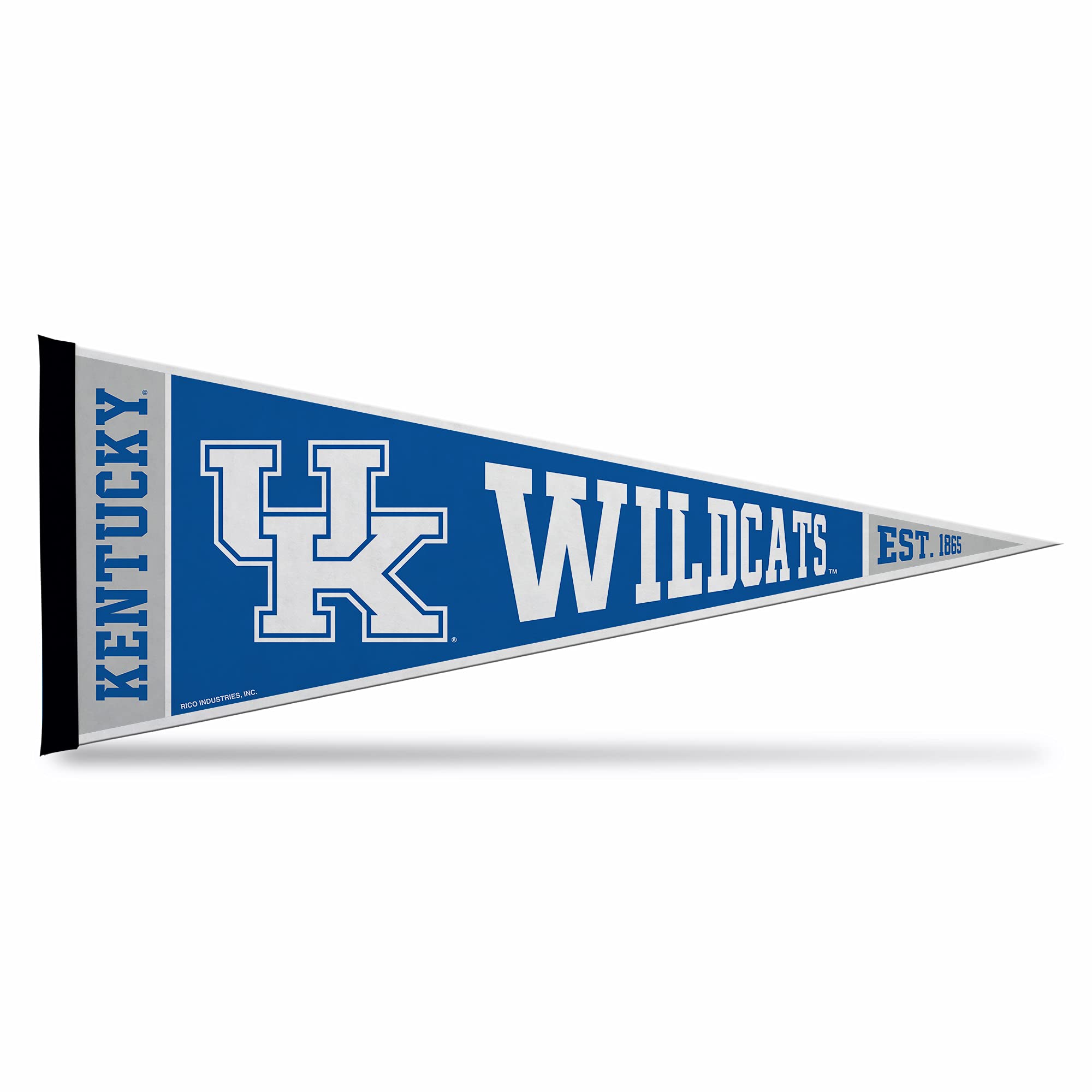 Rico Industries Ncaa Kentucky Wildcats Exclusive 12'' X 30'' Felt Wall D  Cor Pennant - Great For Home/Bed Room/Man Cave D  Cor