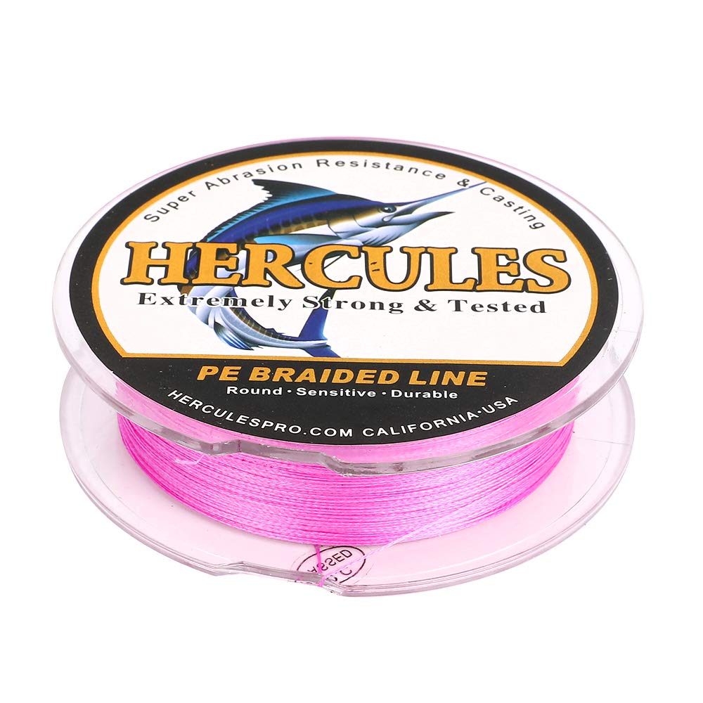 Hercules Super Strong 100M 109 Yards Braided Fishing Line 40 Lb Test For Saltwater Freshwater Pe Braid Fish Lines 4 Strands - Pi