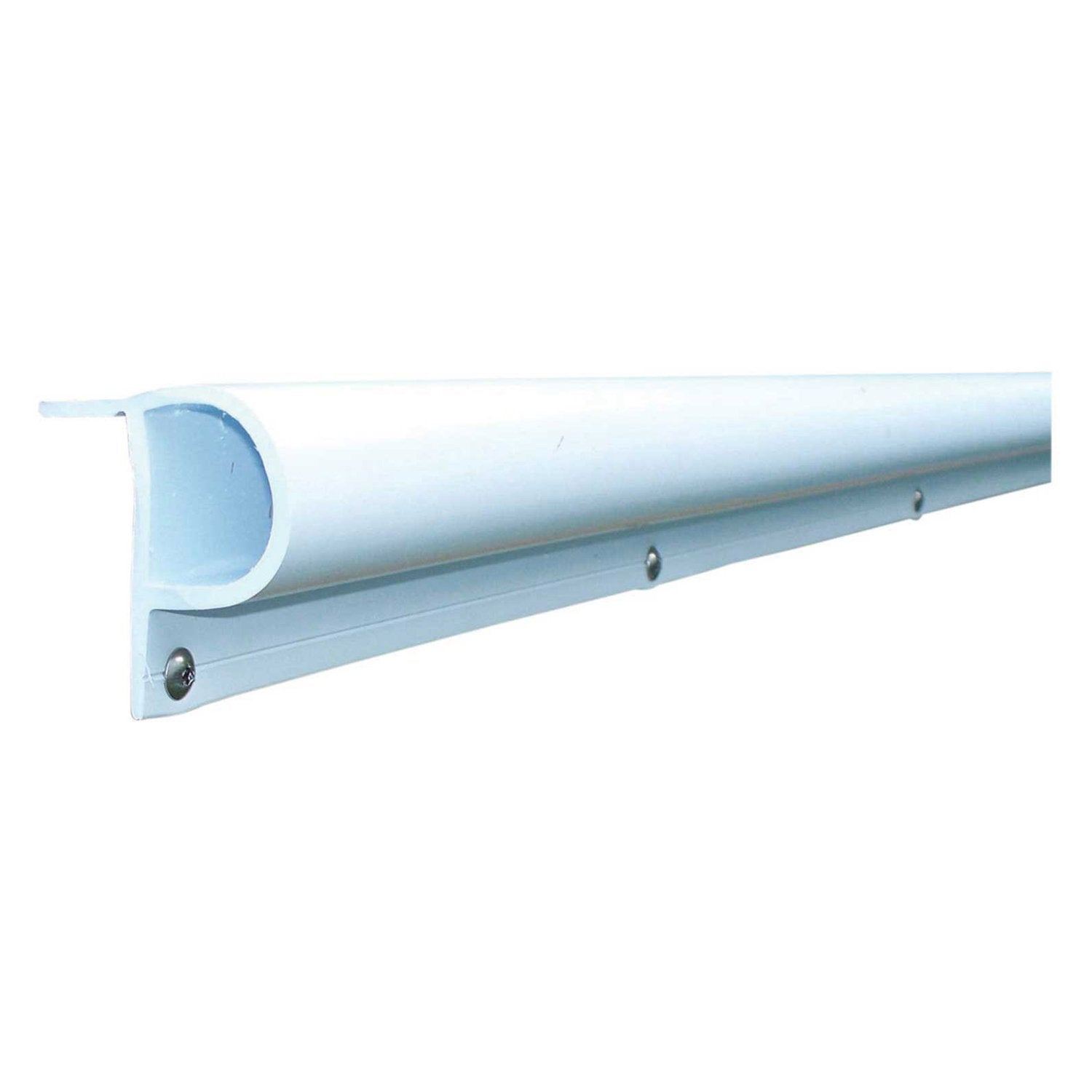 Dock Edge + Small P Profile Guards, 16-Feet, White