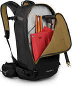 Osprey Soelden 32L Mens Ski and Snowboard Backpack, Black