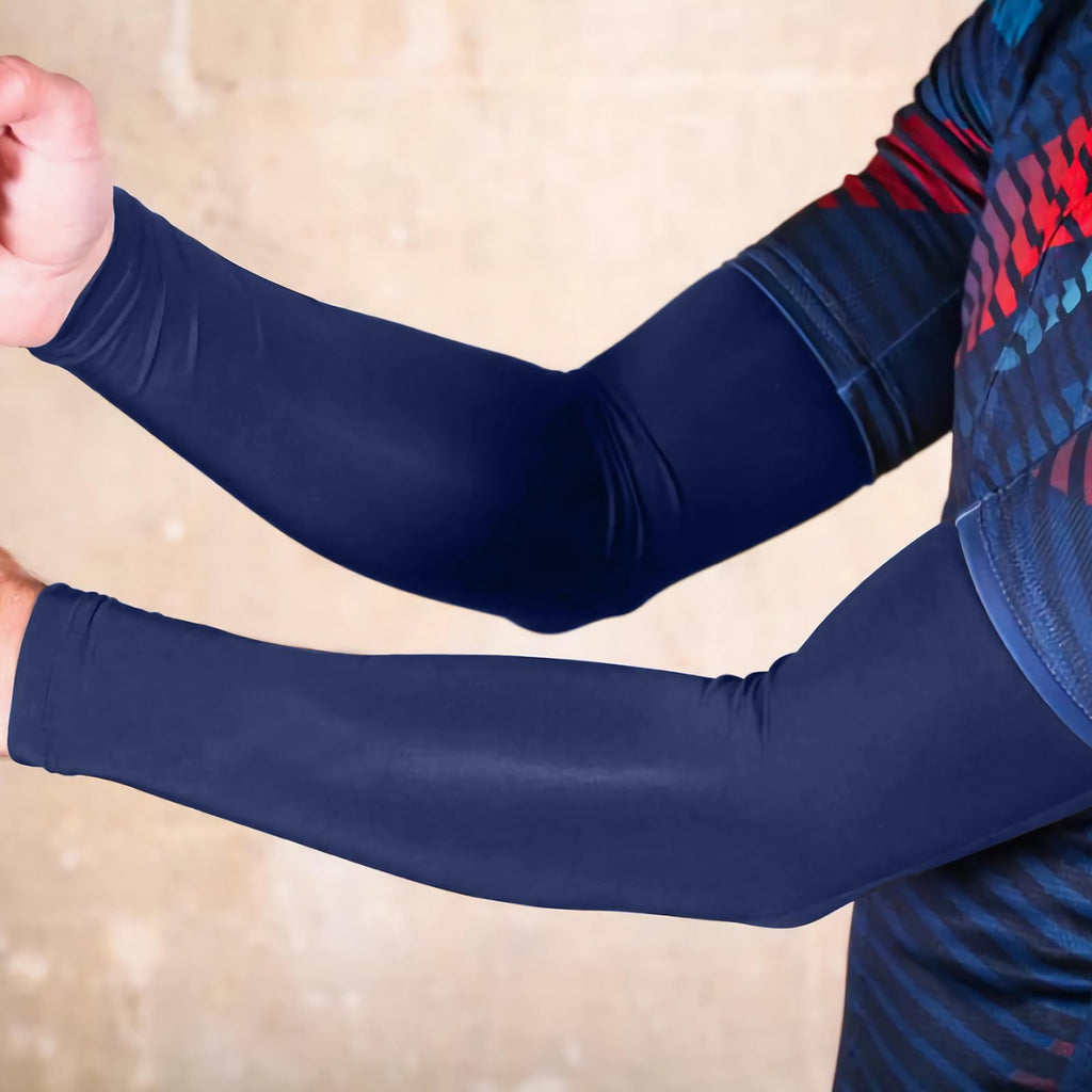 Egoflex Arm Sleeves For Men And Women Compression Uv Sun Protection Tattoo Cover Up Baseball Basketball Football Golf Running (B