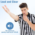 2 Pcs Whistles, Stainless Steel Whistles, Whistle For Coaches With Lanyard Whistle Emergency Referee Whistles Coach Whistle Teac