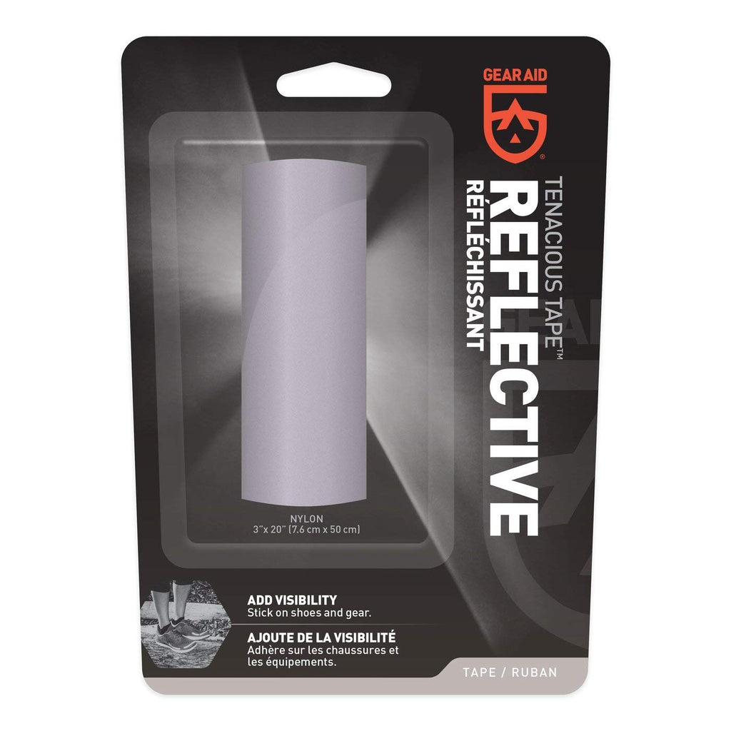 GEAR AID Tenacious Tape Reflective Roll for Adding High-Visibility to Safety Jackets, Rain Gear, Bike, Shoes and Outdoor Gear, 3