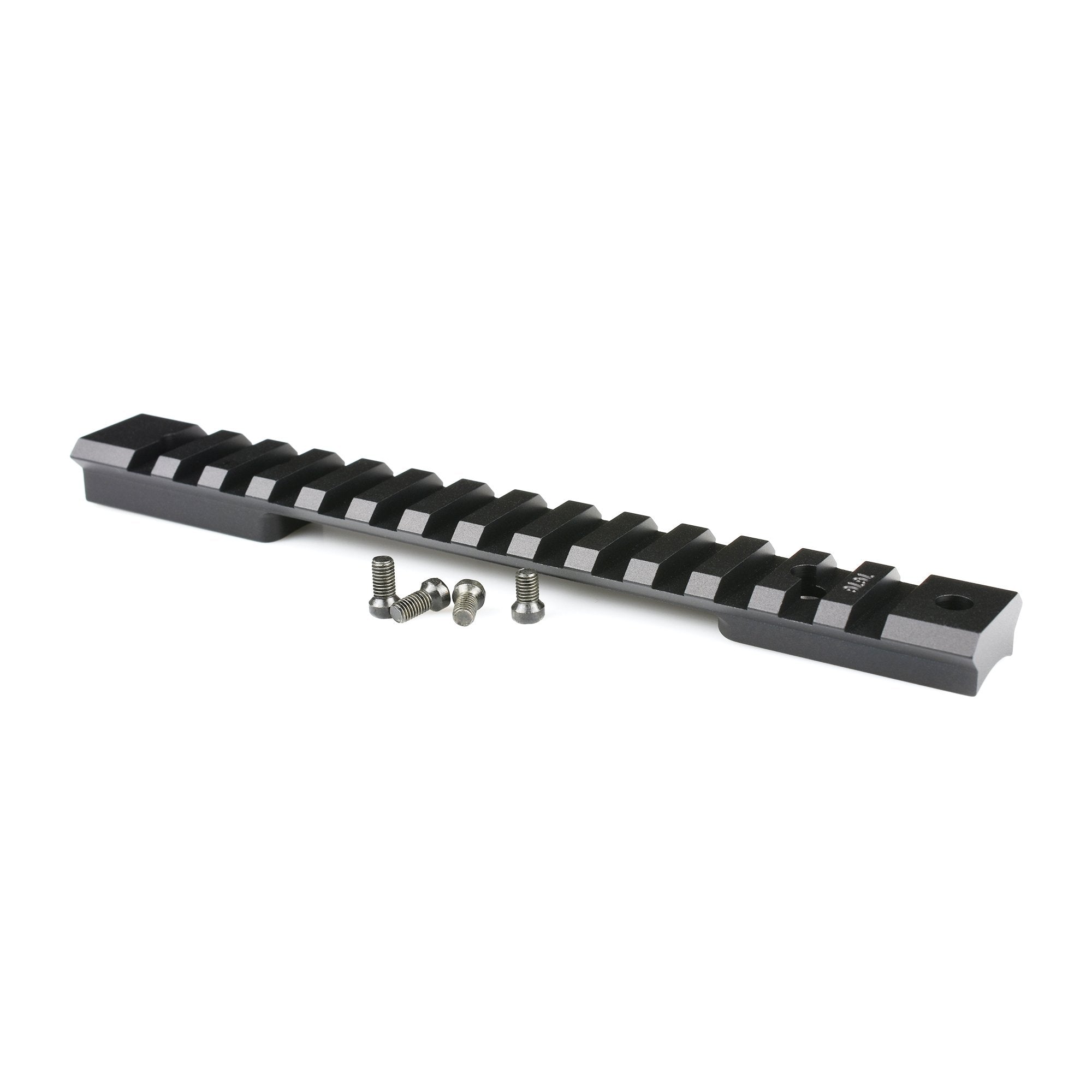 WARNE 7699M Savage AXIS Mountain Tech Tactical Rail, Tapered 6-48 Screws, 7075/T6 Aluminum, Fits Picatinny and Weaver Style Moun