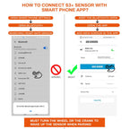 Magene Outdoor Speed/Cadence Sensor For Cycling, Wireless Bluetooth/Ant+ Bike Computer Rpm Sensor, Compatible With Wahoo Fitness