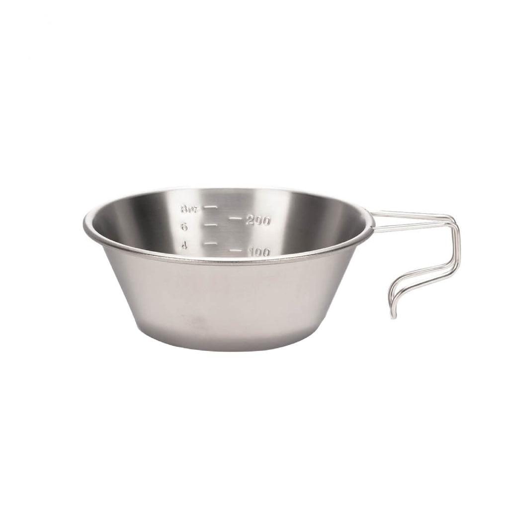 Snow Peak Titanium Sierra Cup - Lightweight Titanium Camping Cup With Measurement Lines - Durable Cookware Camping Supplies - Ki