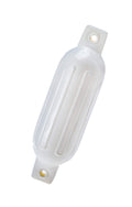 Seachoice 79001 Twin Eye Ribbed Fender, 4--Inch X 16-Inch, White