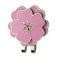PINMEI Flower Golf Ball Marker with Golf Hat Clip - Perfect Gift for Your Friend (Flower Clip)