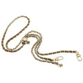 Patikil 47 Inch Purse Chain Strap, Leather Metal Chain Strap Adjustable Replacement Chain For Handbag Shoulder Crossbody Clutch 