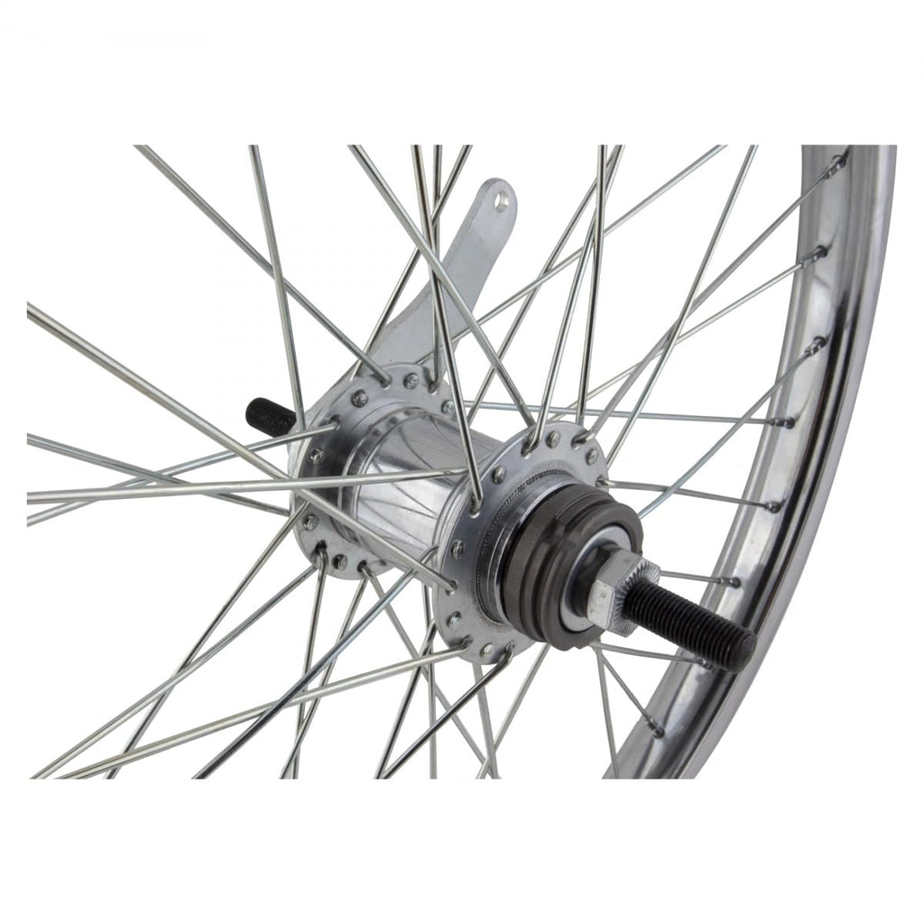 Wheelmaster 20 X 1.75 Cb Rear Wheel W/Trim Kit, Chrome