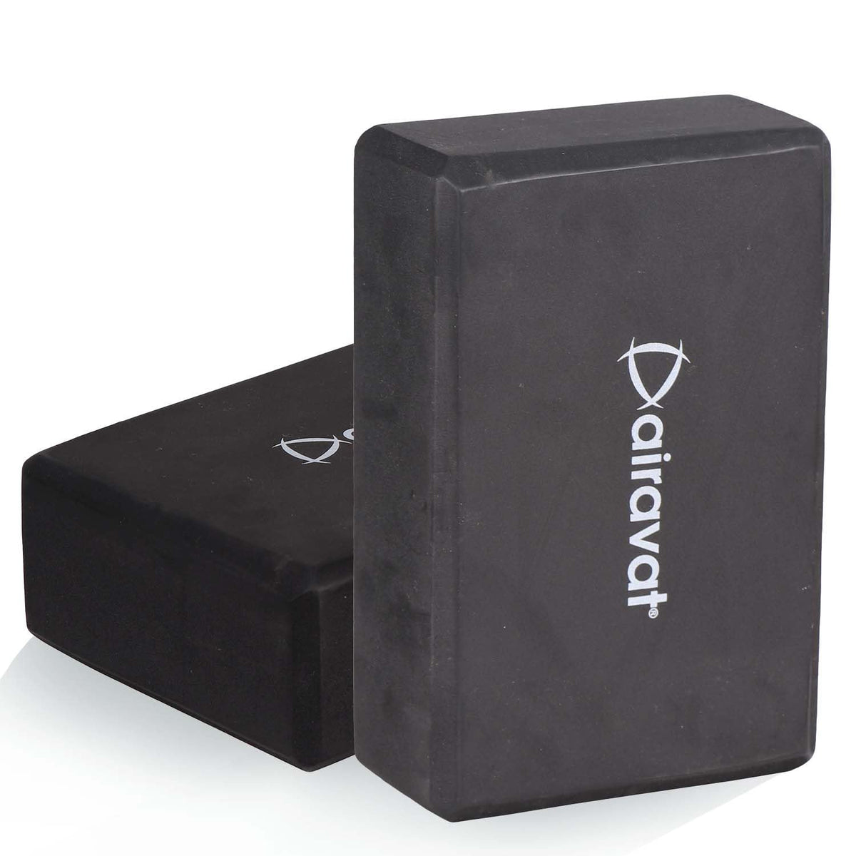 Airavat Yoga Block, Yoga Brick, High Density Eva Foam Blocks For Yoga, Pilates, Meditation, Aid Balance, Support And Deepen Pose