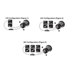 Marinco 2-Wire Connectpro Trolling Motor Receptacle, 12Vbrs2