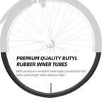 (6-Pack 700X20-25C Road Bike Replacement Inner Tubes Presta Valve 42Mm For Road Bikes With Tire Size Of 700C X 20, 23, And 25 (6