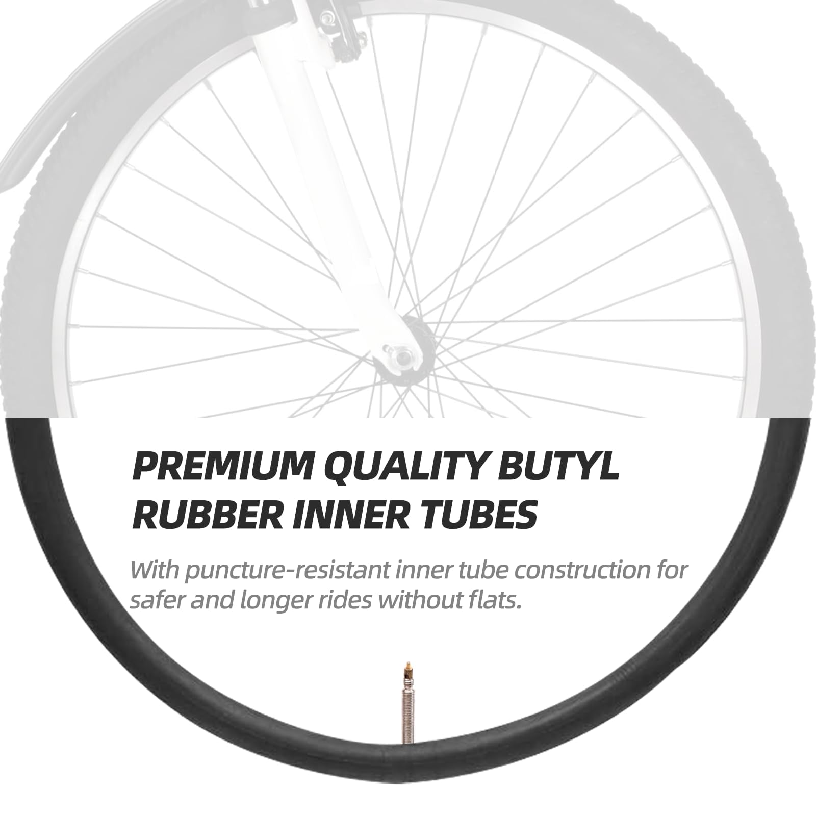 (6-Pack 700X20-25C Road Bike Replacement Inner Tubes Presta Valve 42Mm For Road Bikes With Tire Size Of 700C X 20, 23, And 25 (6