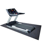 Revtime Treadmill Mat 6.5'X3' (78''X36'') Heavy Duty Fitness Equipment Rubber Mat Black