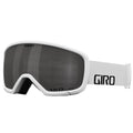 Giro Ringo Ski Goggles - Snowboard Goggles for Men, Women & Youth - White Wordmark Strap with VIVID Smoke Lens