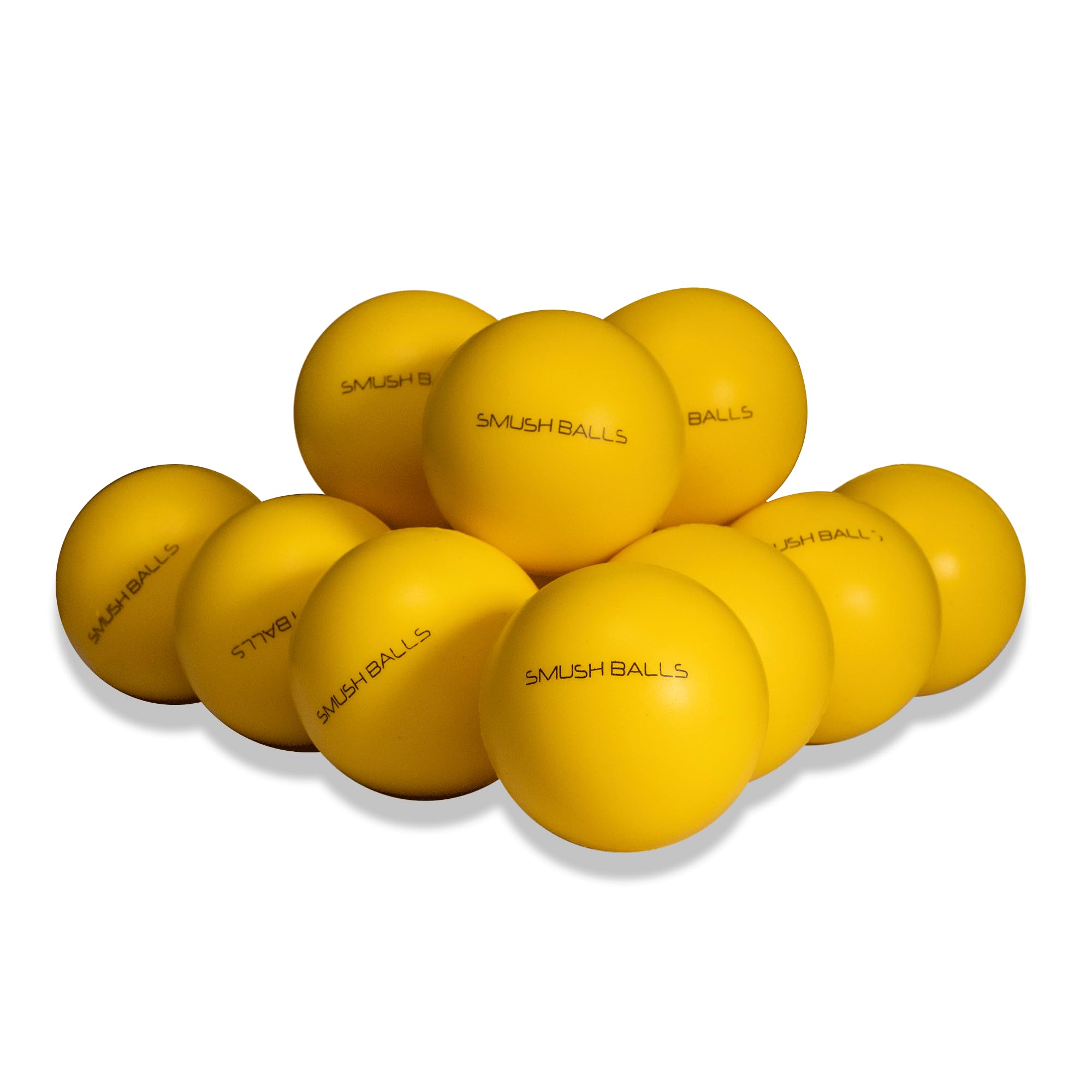 SMUSH BALLS Smushballs The Ultimate Anywhere Batting Practice Baseball (Yellow) (Yellow, 24)