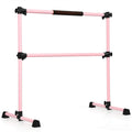 Goflame Ballet Barre Portable Double, 4Ft Freestanding Ballet Barre Adjustable, Heavy Duty Dancing Stretching Ballet Bar For Hom