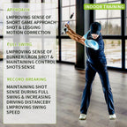 Wosofe Golf Swing Trainer Practice Training Aid Equipment Automatic Spring Retraction Anti-Slip Grip Speed Weight Configuration