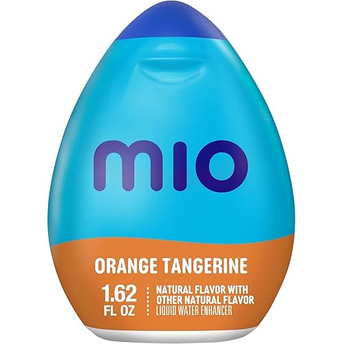 Mio Vitamins Liquid Water Enhancer, Orange Tangerine, 162 Oz, 12-Pack