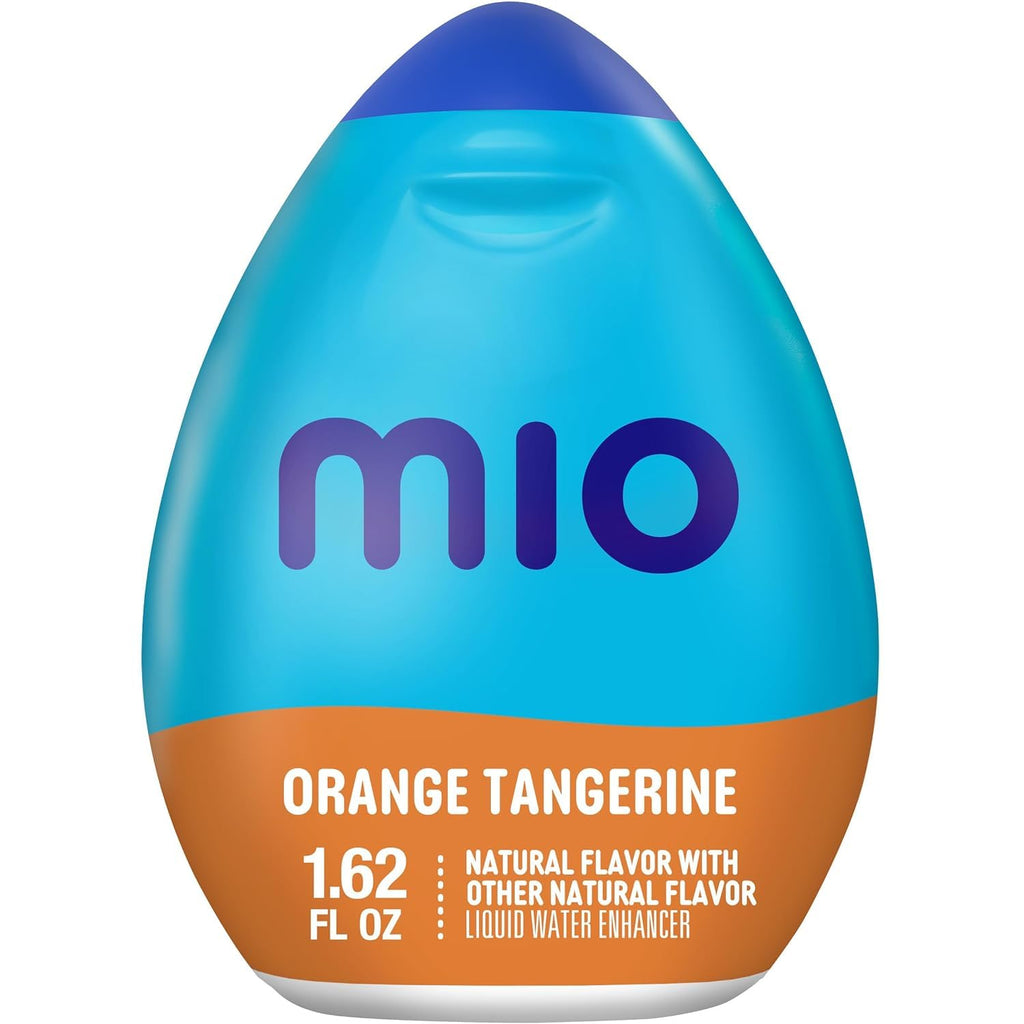 Mio Vitamins Liquid Water Enhancer, Orange Tangerine, 162 Oz, 12-Pack